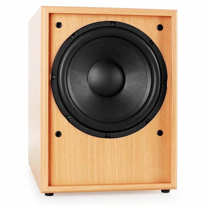 Auna Enceintes HiFi Linie-300-SW-BH Subwoofer Actif