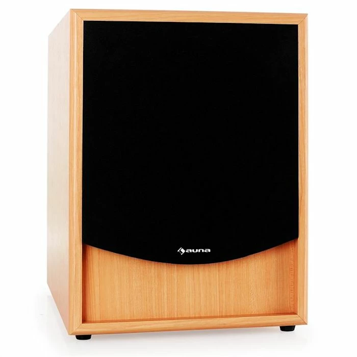 Auna Enceintes HiFi Linie-300-SW-BH Subwoofer Actif – Image 2