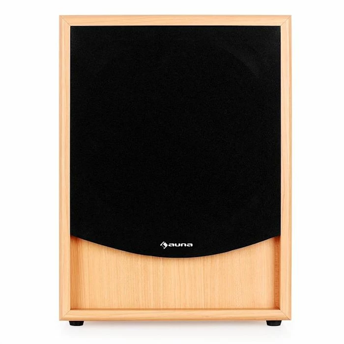 Auna Enceintes HiFi Linie-300-SW-BH Subwoofer Actif – Image 4