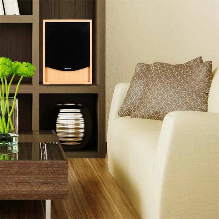 Auna Enceintes HiFi Linie-300-SW-BH Subwoofer Actif – Image 5