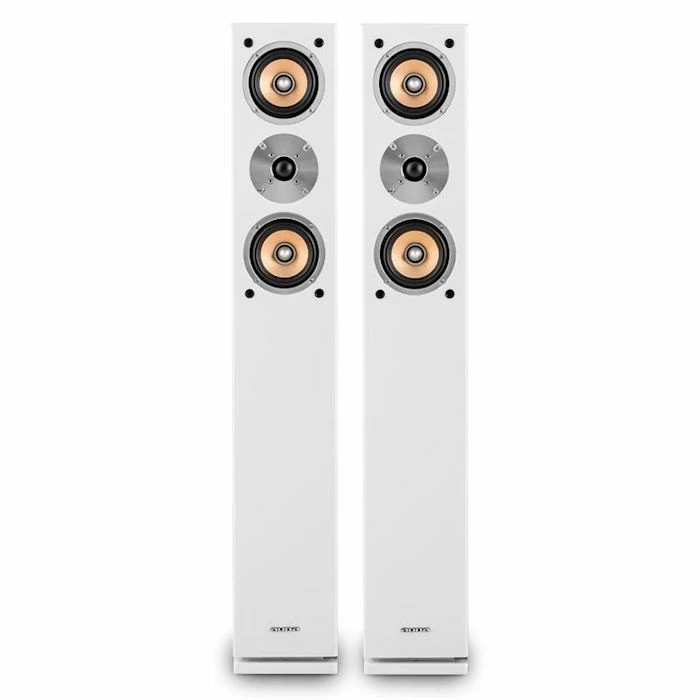 Auna Enceintes HiFi Linie 501 FS WH Enceinte Tour – Image 2