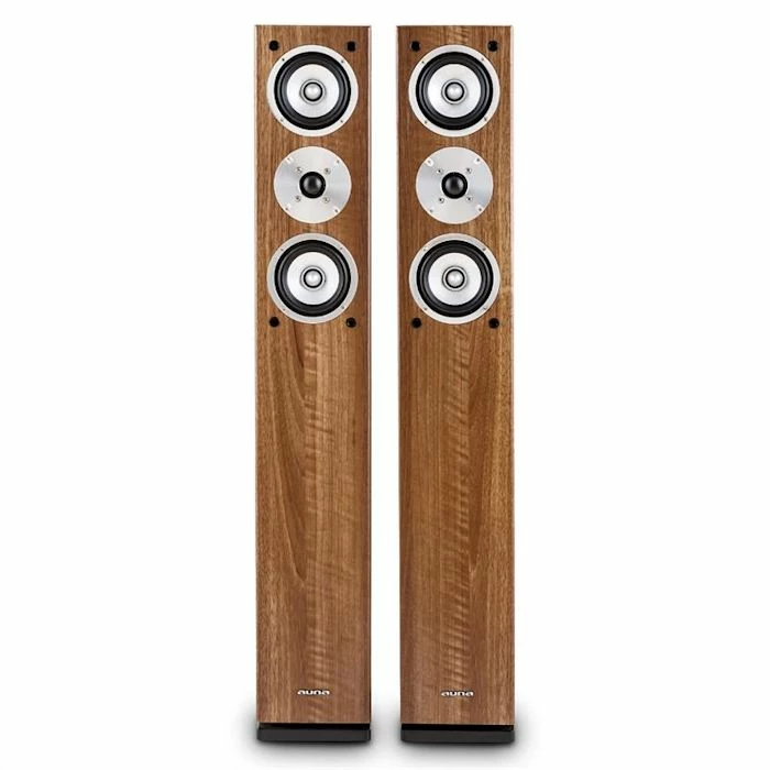 Auna Enceintes HiFi Linie 501 FS WN Enceinte Tour – Image 2