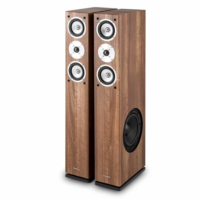 Auna Enceintes HiFi Linie 501 FS WN Enceinte Tour – Image 6