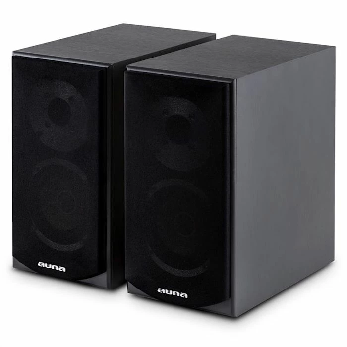 Auna Enceintes HiFi Linie 501 BS-BK Enceinte Biblitohèque – Image 6