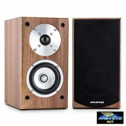 Auna Enceintes HiFi [second Choix] Linie 501 BS-WN Enceinte Biblitohèque