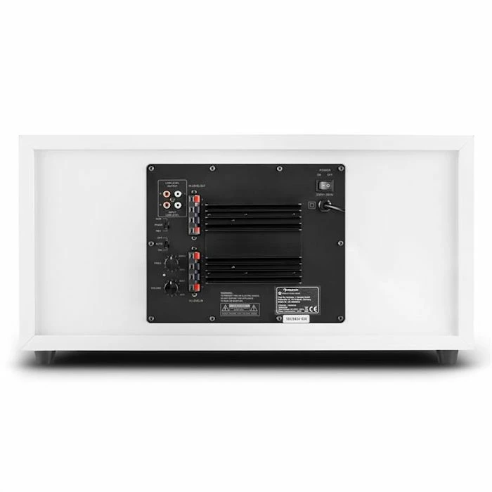 Auna Enceintes HiFi Linie 501 SW WH Subwoofer Actif – Image 5