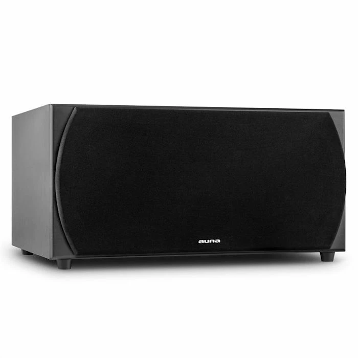 Auna Enceintes HiFi Linie 501 SW BK Subwoofer Actif – Image 2