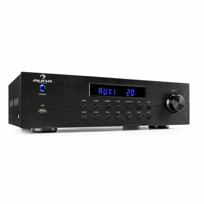 Auna Amplificateurs HiFi AV2-CD850BT Amplificateur Hifi