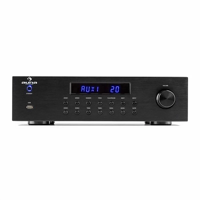 Auna Amplificateurs HiFi [second Choix] AV2-CD850BT Amplificateur Hifi – Image 2