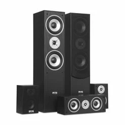 Auna Enceintes HiFi Surround Kit D'enceintes Home Cinéma