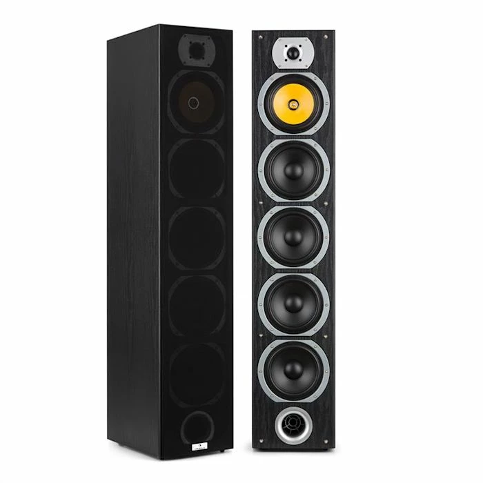 Auna Enceintes HiFi V7B Enceinte Colonne