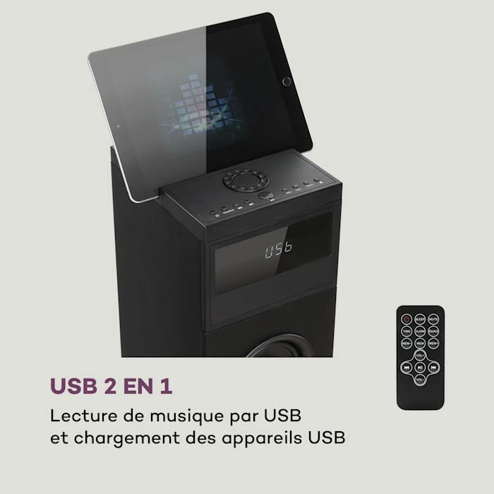 Auna Enceintes HiFi Karaboom 100 Enceinte Tout – Image 5