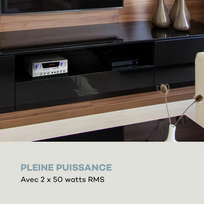 Auna Amplificateurs HiFi Amp-2 BT Amplificateur Hifi – Image 2