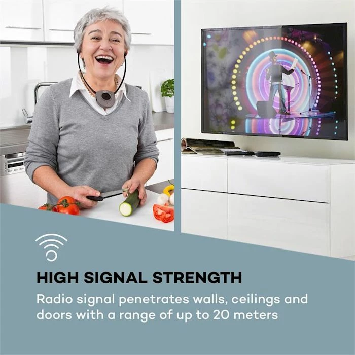 Auna Casques HiFi Stereoskop Casque Sans Fil Arceau Mentonnière InEar – Image 2