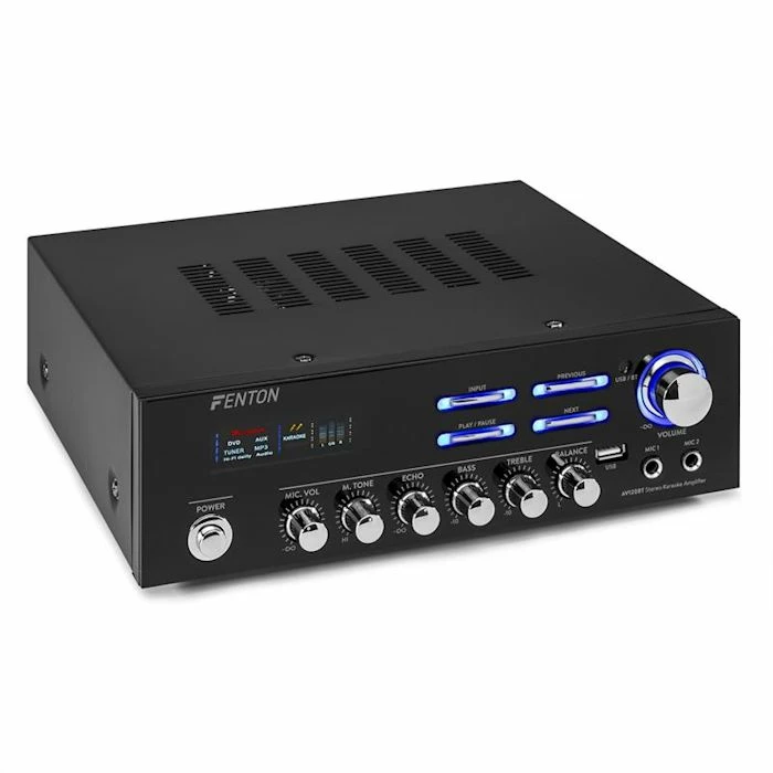 Fenton Amplificateurs HiFi AV120BT Amplificateur Hi-Fi Stéréo