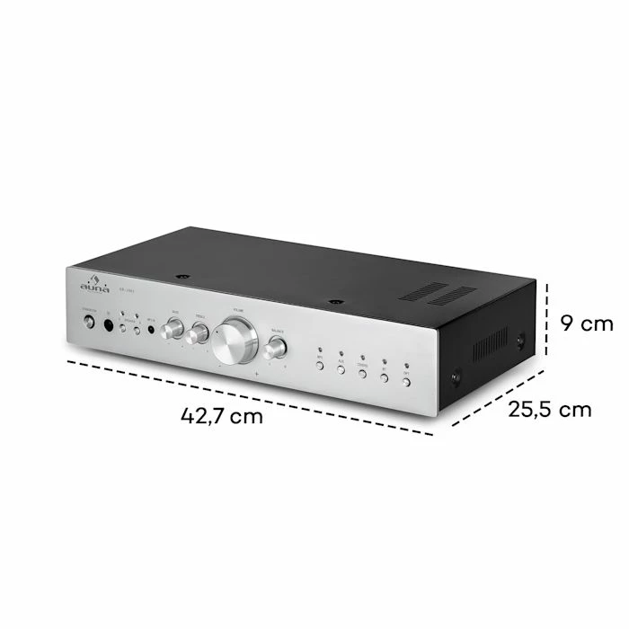 Auna Amplificateurs HiFi AV2-CD608BT Amplificateur Stéréo HiFi – Image 6