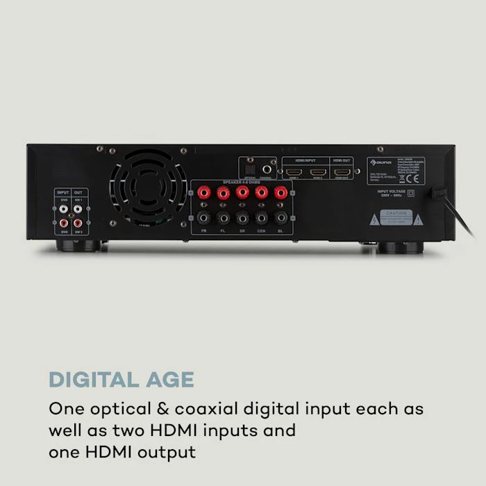 Auna Amplificateurs HiFi Amplificateur 5.1 AMP-H260 – Image 5