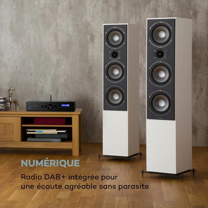 Auna Récepteurs Audio Stereo AMP-CD608 DAB Amplificateur HiFi Stéréo – Image 2