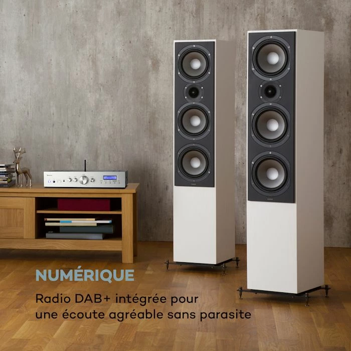 Auna Récepteurs Audio Stereo AMP-CD608 DAB Amplificateur HiFi Stéréo – Image 2