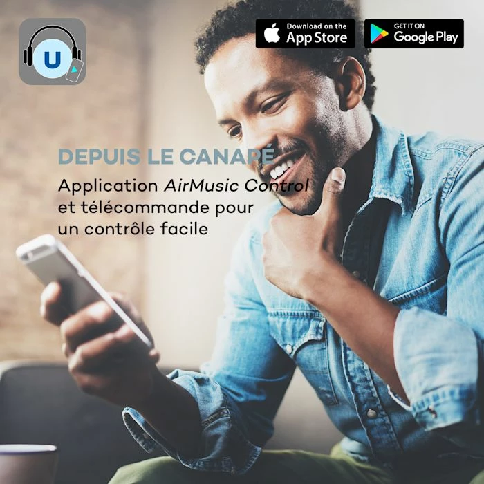 Auna Récepteurs Audio Stereo Black Star Amplificateur-récepteur HiFi CD – Image 6