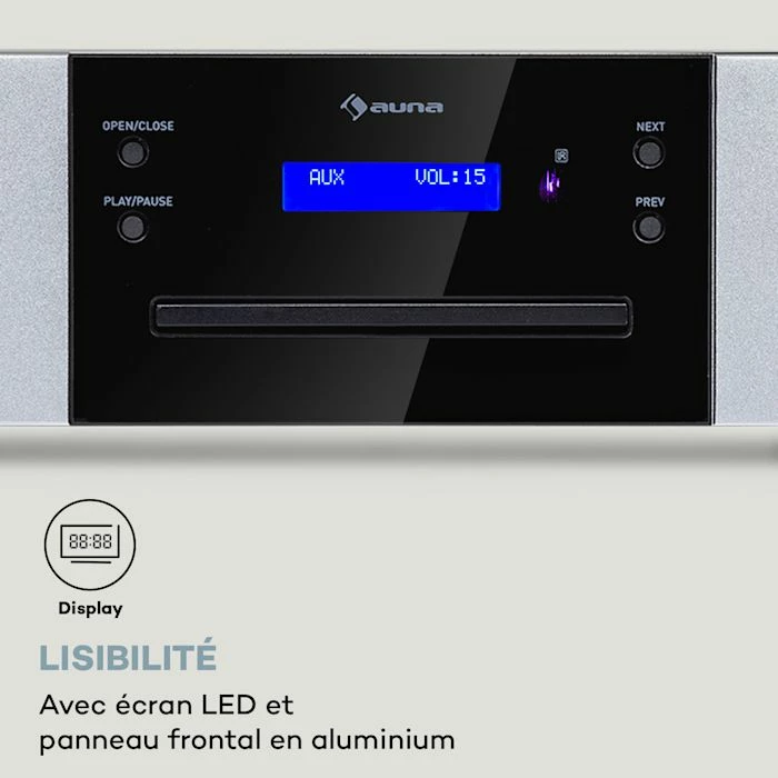 Auna Lecteurs CD HiFi CD-1000 DG Lecteur CD – Image 4