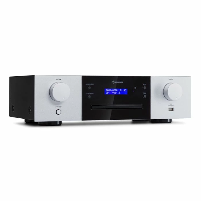 Auna Lecteurs CD HiFi CD-1000 DG Lecteur CD
