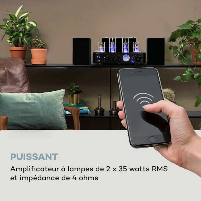 Auna Amplificateurs HiFi Amp VT Amplificateur à Tubes – Image 2