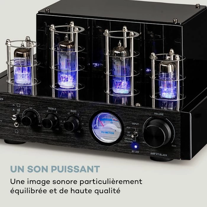 Auna Amplificateurs HiFi Amp VT Amplificateur à Tubes – Image 3